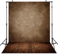 Allenjoy 8x12ft Soft Retro Abstract Brown Wall Backdrop for Photos