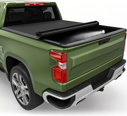 Soft Roll-up Truck Bed Tonneau Cover for Chevy Silverado 1500