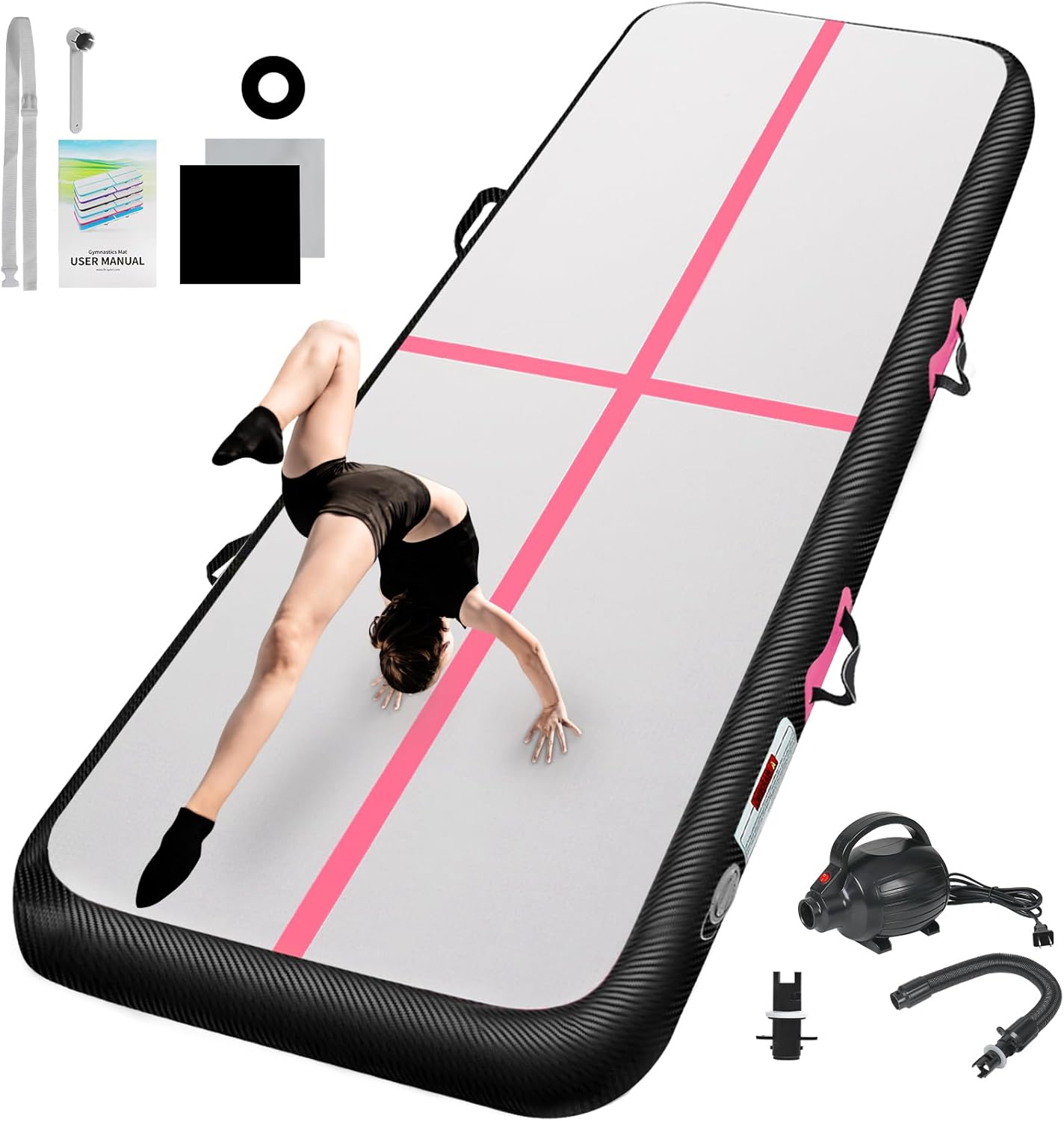 Inflatable Gymnastics Mat for Home Use and Training Needs