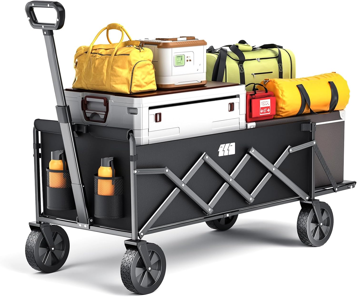 Collapsible Wagons Carts for Groceries, Camping, and More