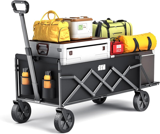 Collapsible Wagons Carts for Groceries, Camping, and More