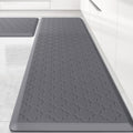 Kitchen Mat 2 PCS Grey Set 20ftx30ft + 20ftx60ft - Cushioned