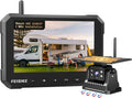 Magnetic Solar Wireless Backup Camera for Truck - 5 in 1080P HD