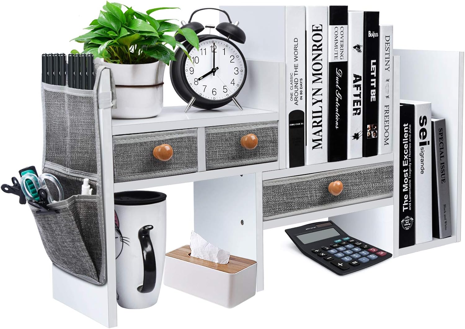 Adjustable Desktop Organizer Shelf - Declutter & Beautify Your Space