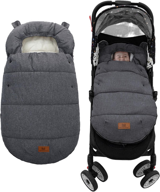 Universal Footmuff for Stroller - Warm Sleeping Bag for Toddlers