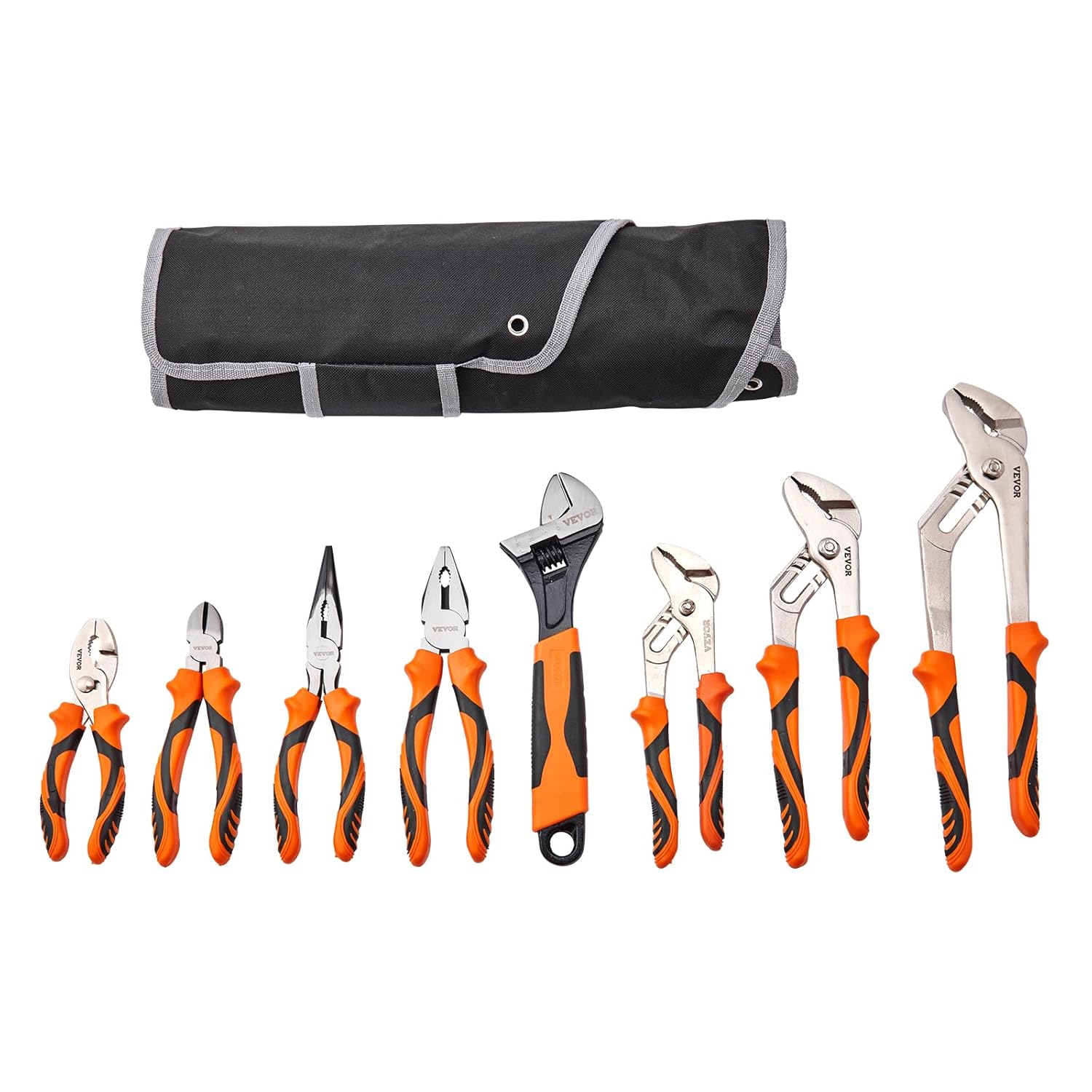 VEVOR 8-Piece Pliers Set for Durability and Comfort
