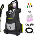 Electric Pressure Power Washer 2030 PSI - Heavy-Duty Home Cleaner