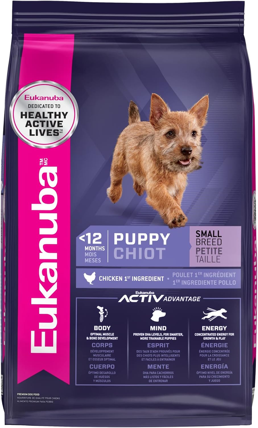 Eukanuba Puppy Small Breed Dry Dog Food for Healthy Growth