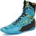 Men's Boxing Shoes High Top Lightweight Breathable Training Shoes