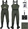 Waterproof Fishing Waders for Men Women - Durable Chest Wader