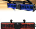 UTV Sound Bar 26 in Bluetooth Speaker with RGB Lights - Waterproof