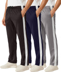 Men's Mesh Athletic Sweatpants 3 Pack - Open Bottom Comfort