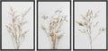 Framed Canvas Wildflower Floral Botanical Print Wall Art - Minimalist