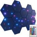 Self-adhesive Hexagon Acoustic Wall Panels 12 Pack - Starlight