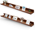 Muzilife 45.3-inch Floating Wall Shelves for Stylish Home Decor