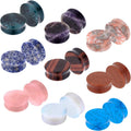BodyJ4You 18PC Natural Stone Ear Plugs - Big Gauges Beginner Kit
