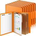 Classification Folders Letter Size 12 Pack - 3 Divider Expanding