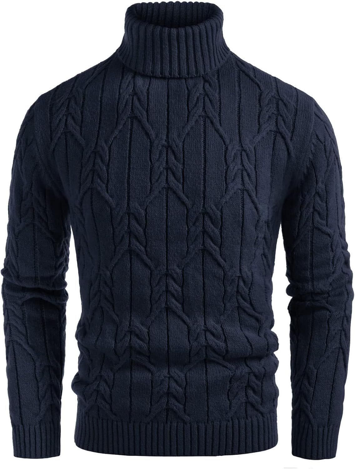 Stylish GRACE KARIN Men Turtleneck Sweater for Every Occasion