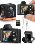 Small Digital Camera 1080P Mini Portable Camera - Compact Travel Cam