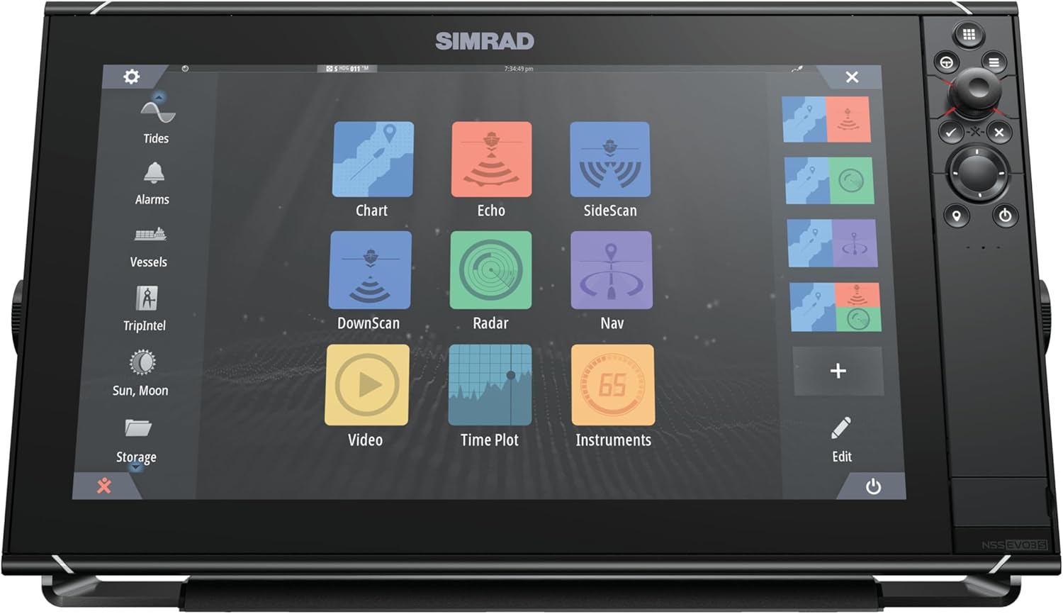 Simrad NSS Evo3S 16in Multifunction Fish Finder Chartplotter