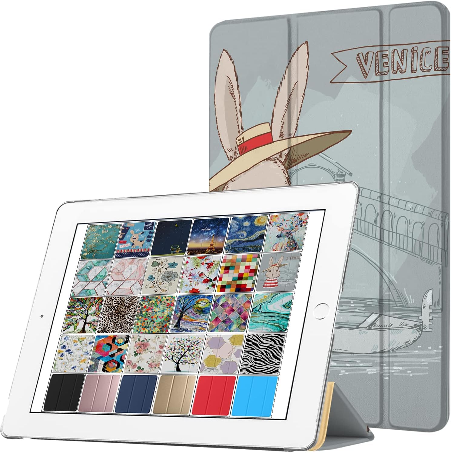DuraSafe Cases for iPad Air 2 - Bunny Hat Design for 2014
