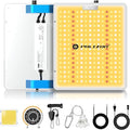 Phlizon PL1000 Plant LED Grow Light - Dimmable Full Spectrum for 2x4ft