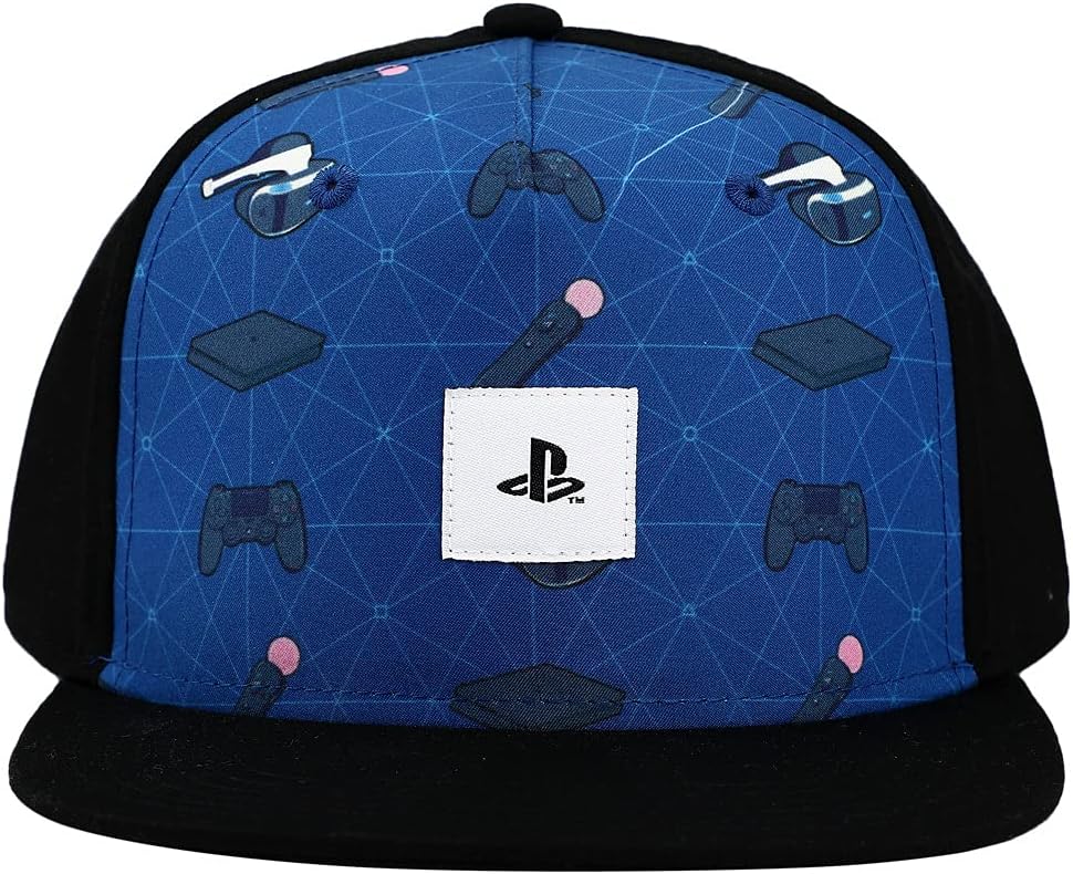 Sony Playstation Youth Hat w/ Gaming Icons Patch by Bioworld