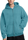 FAIABLE Oversized Acid Wash Hoodie for Men and Women