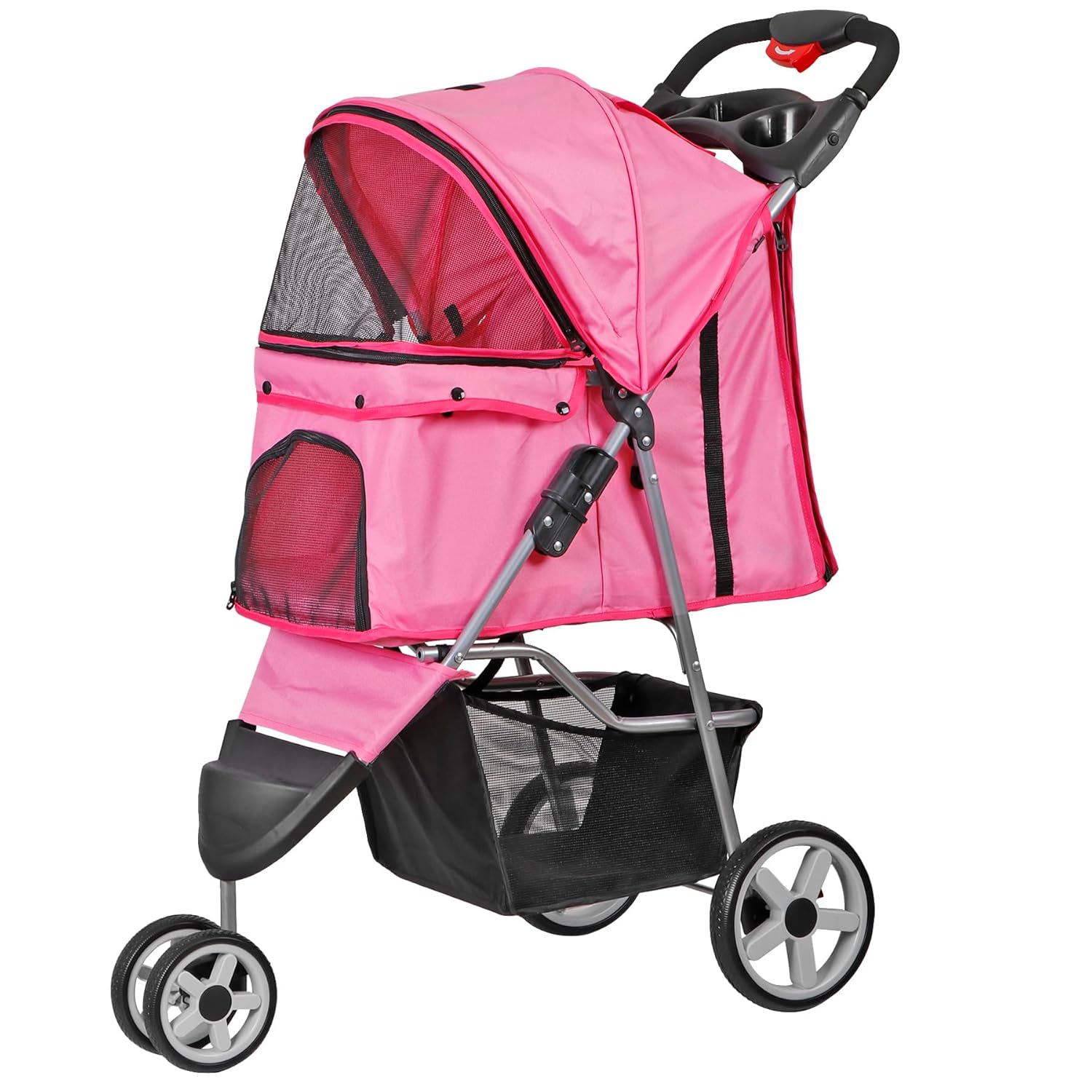 Epetlover 3 Wheels Dog Stroller for Small Medium Pets