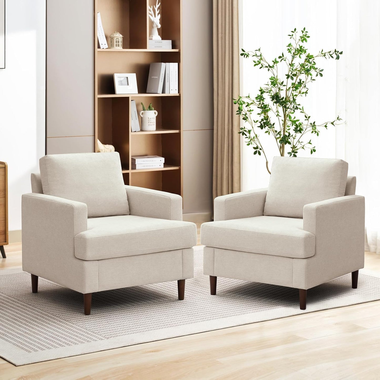 Mid-Century Accent Chair for Stylish Living Room Spaces