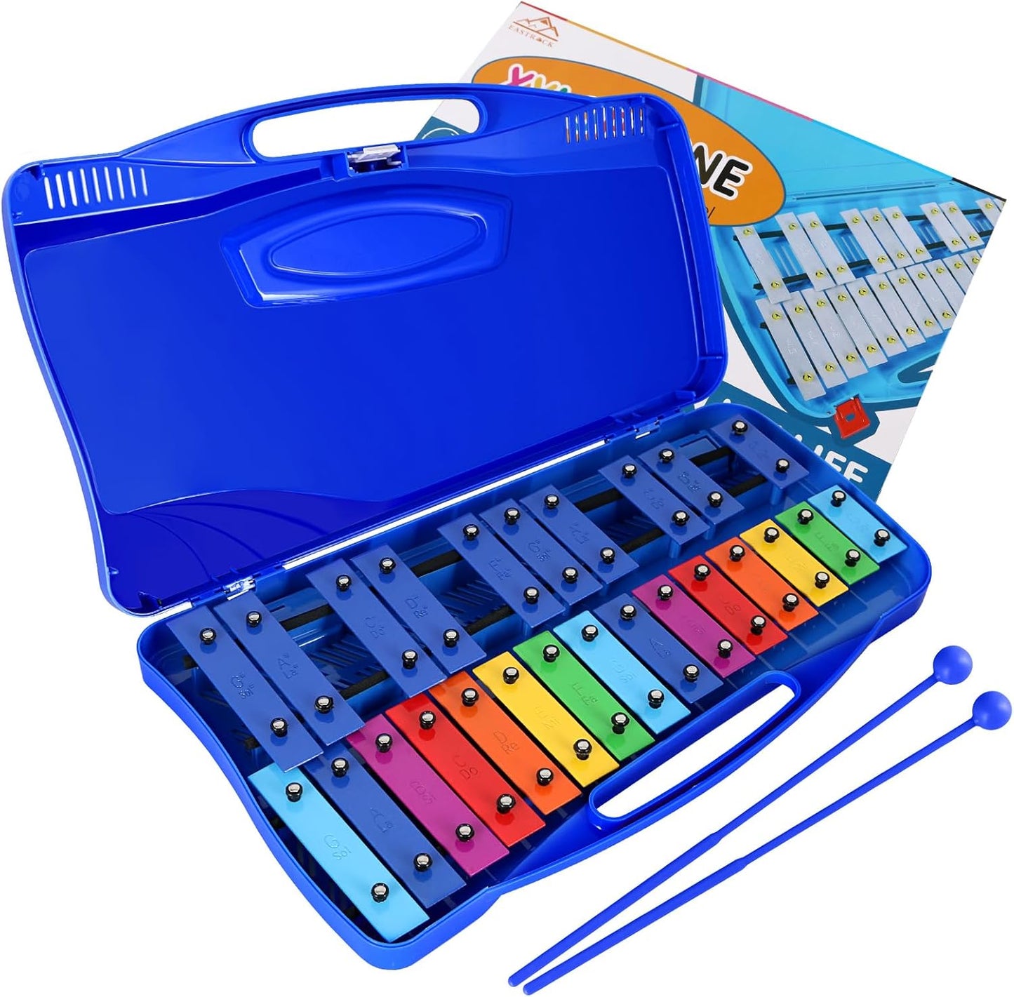 EASTROCK Xylophone for Kids - 25 Notes Glockenspiel Instrument