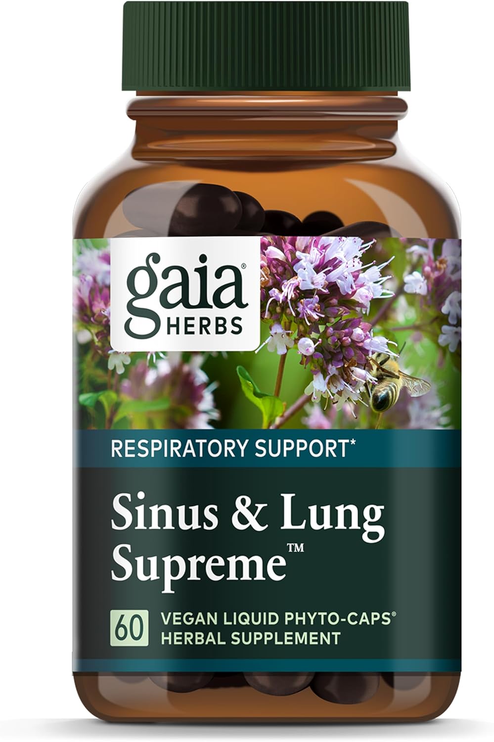 Gaia Herbs Sinus & Lung Supreme - Vegan Lung Support