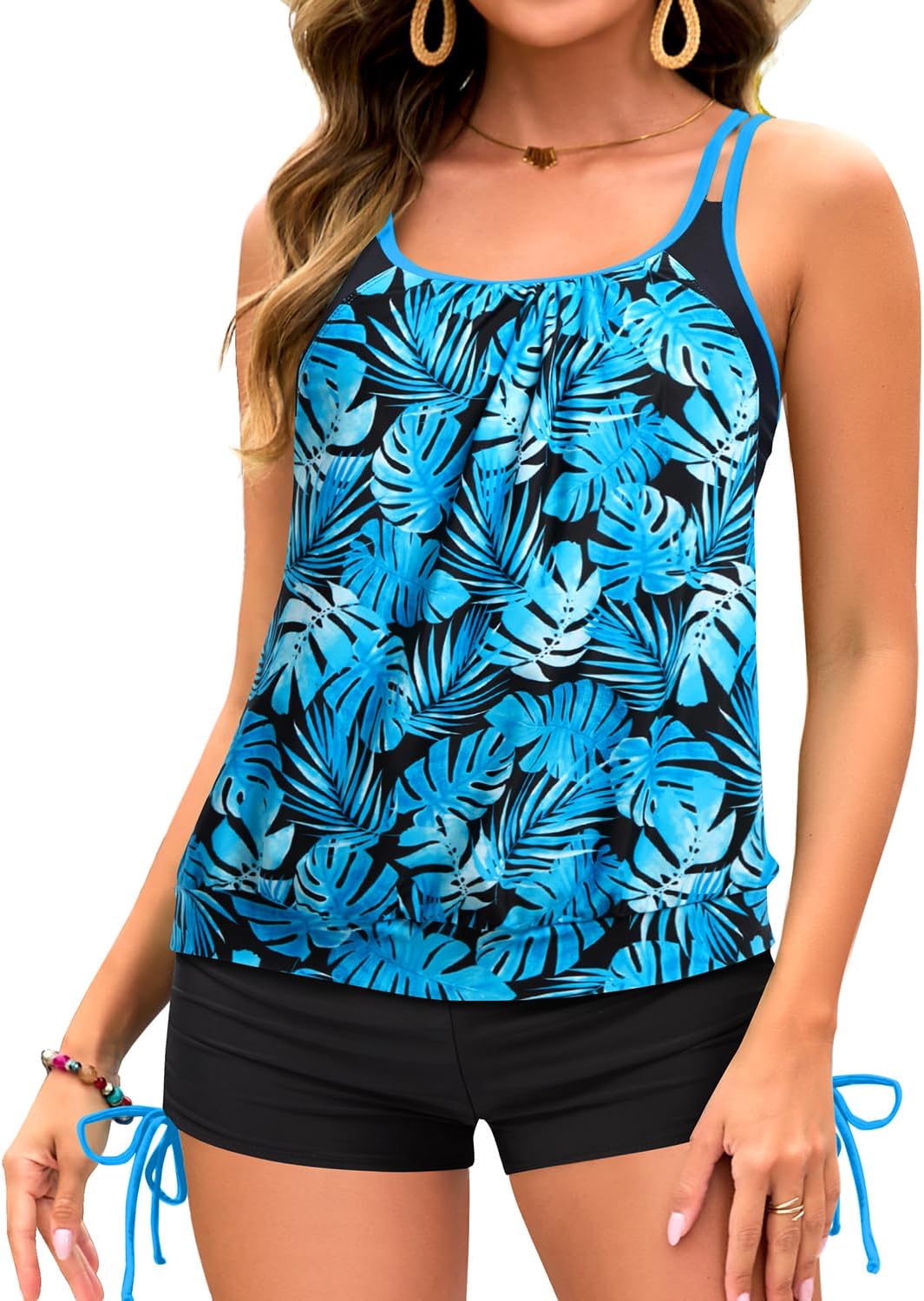Holipick Tankini Swimsuits for Women with Tummy Control