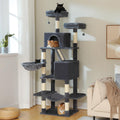 70.8ft Tall Cat Tree for Large Cats - Multi-Level Window Watch Tower