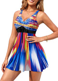 Plus Size Swimdress for Women with Tummy Control and Comfort