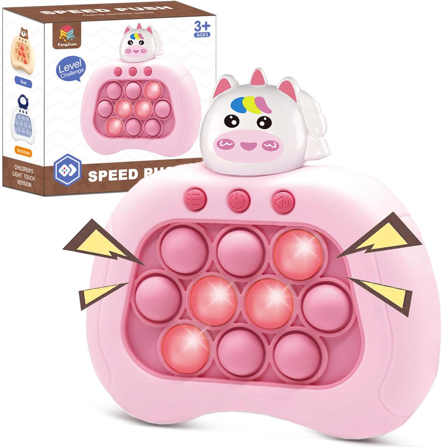 Lesipee Bubble Fidget Toy - Fast Push Game & Puzzle Console