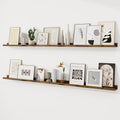 Picture Ledge Shelf 72 in Set of 2 - Rustic Floating Wall Shelves