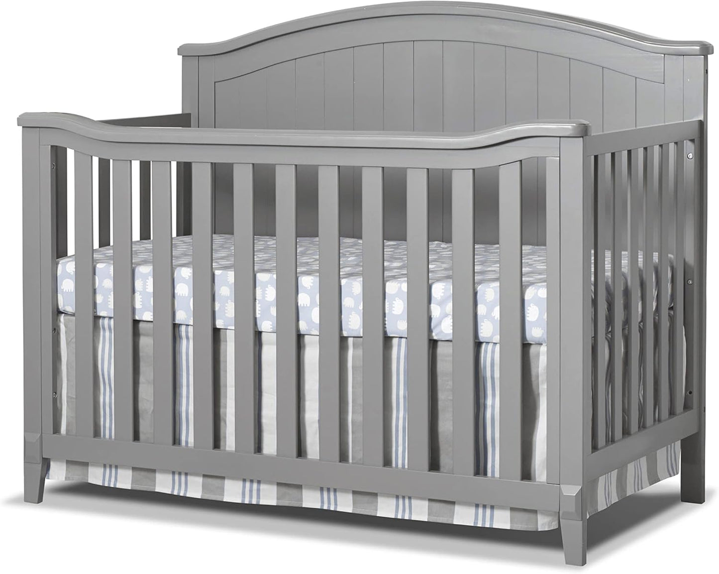 Sorelle Fairview Crib: 4-in-1 Convertible Wooden Baby Bed