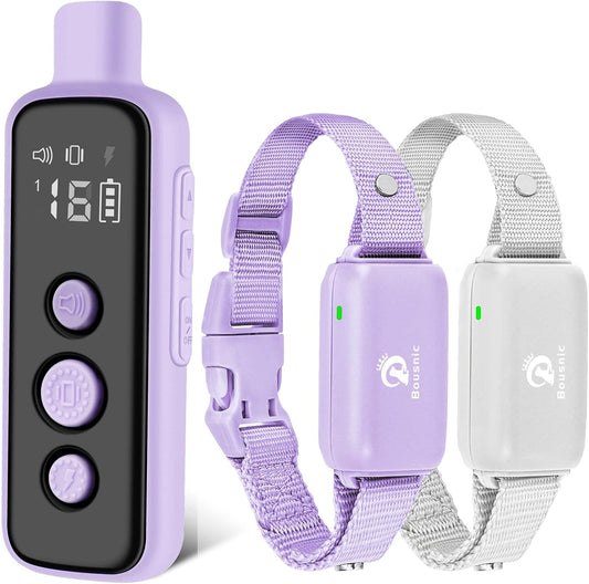 Bousnic Dog Shock Collar for 2 Dogs - Effective Training Solution