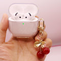 EALOQ Glitter White AirPods 4 Case - Wireless Charging Compatible