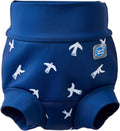 Splash About Baby Happy Nappy Duo Swim Diaper White Birds 2-3 Years