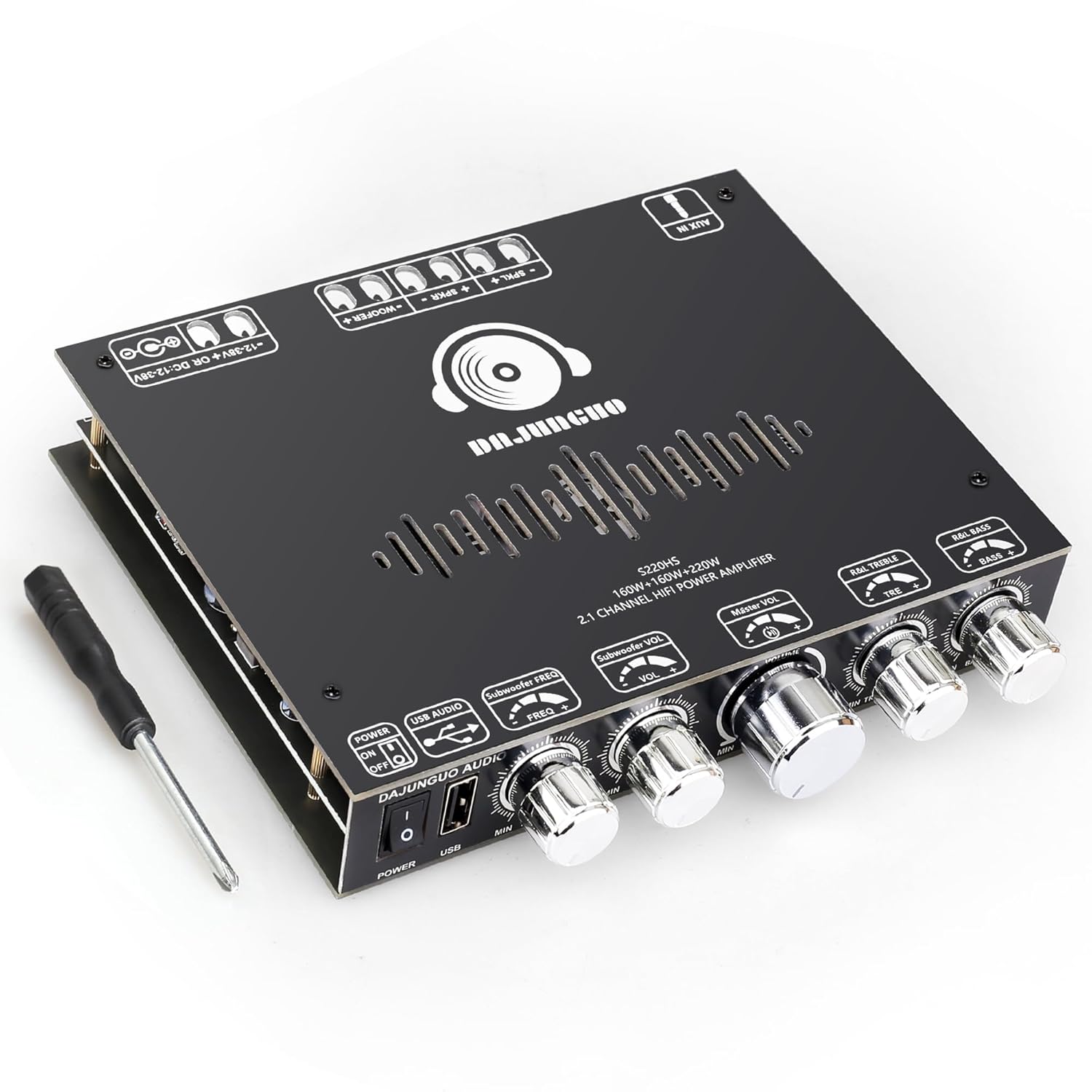 High Power Bluetooth Amp Module 160W2+220W | DAMGOO