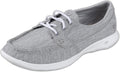 Womens Go Walk Lite-15433 Boat Shoe - Breathable Slip On Comfort
