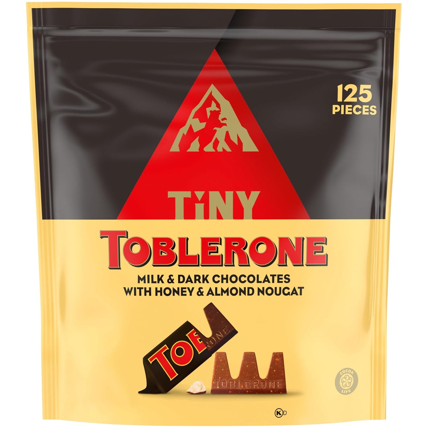 TOBLERONE Tiny Assorted Chocolate Bars Variety Pack for Treats