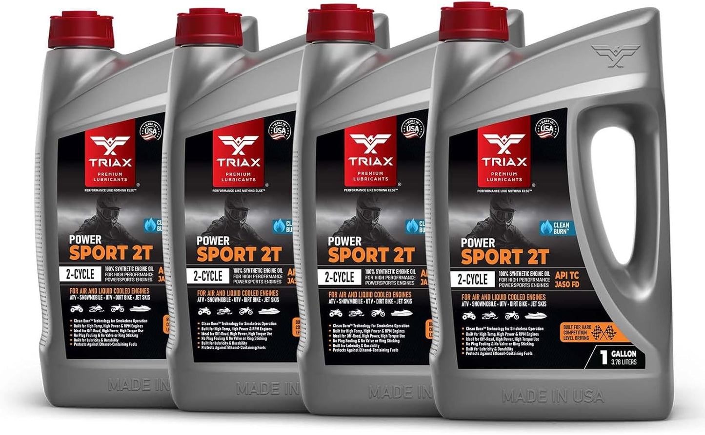 TRIAX Power Sport 2T Full Synthetic Oil for High-Performance Engines