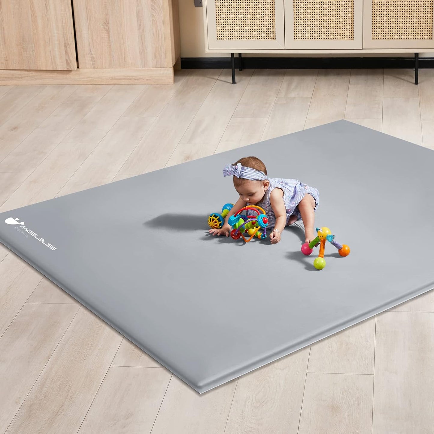 Self-Inflating Baby Play Mat, Portable & Waterproof