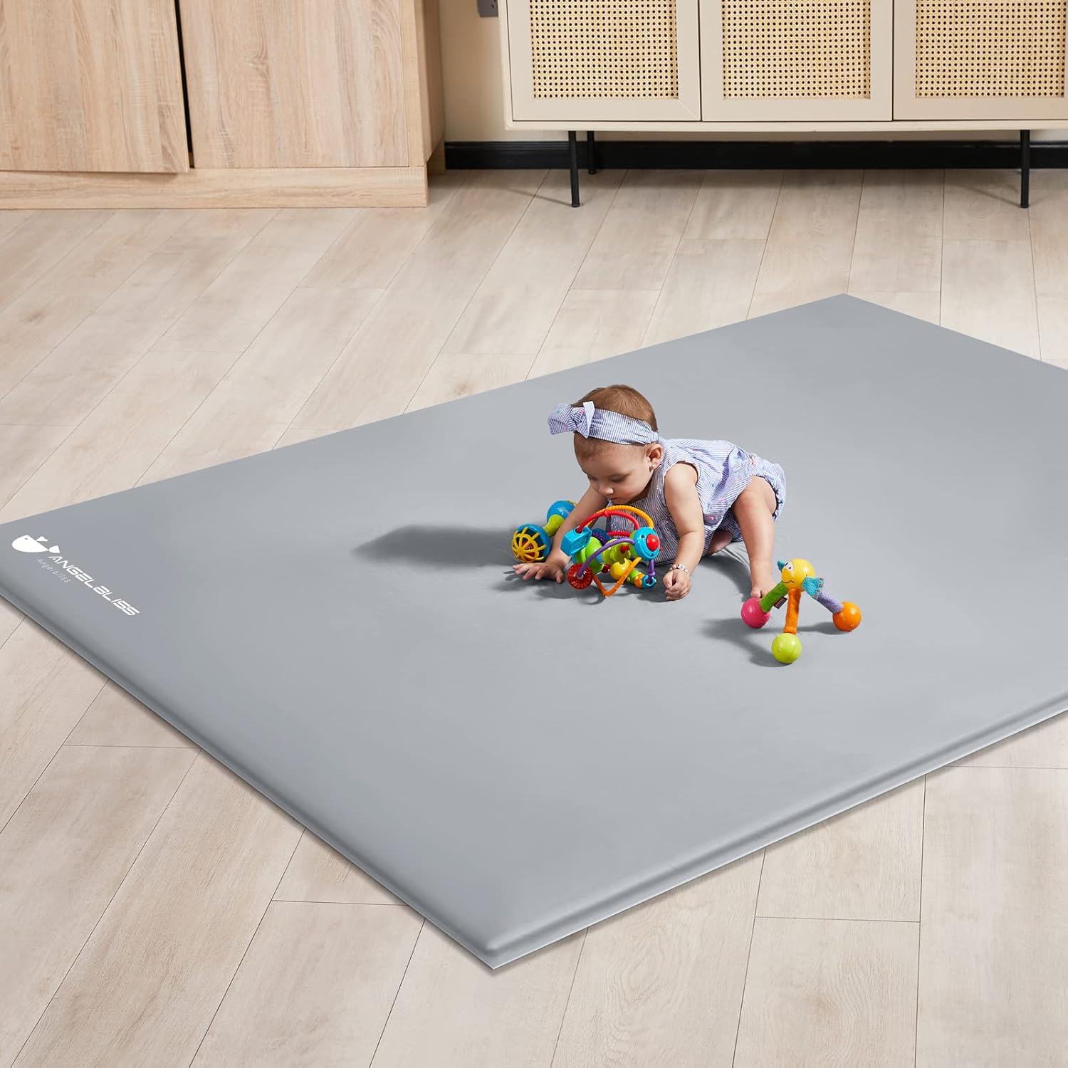 Self-Inflating Baby Play Mat, Portable & Waterproof