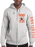 NFL MVP Zip Hoodie - Unisex Full Zip Hooded Sweatshirt - Game Day
