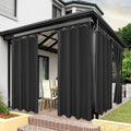 Waterproof Outdoor Curtains 84W x 108L - Thick Privacy Panel