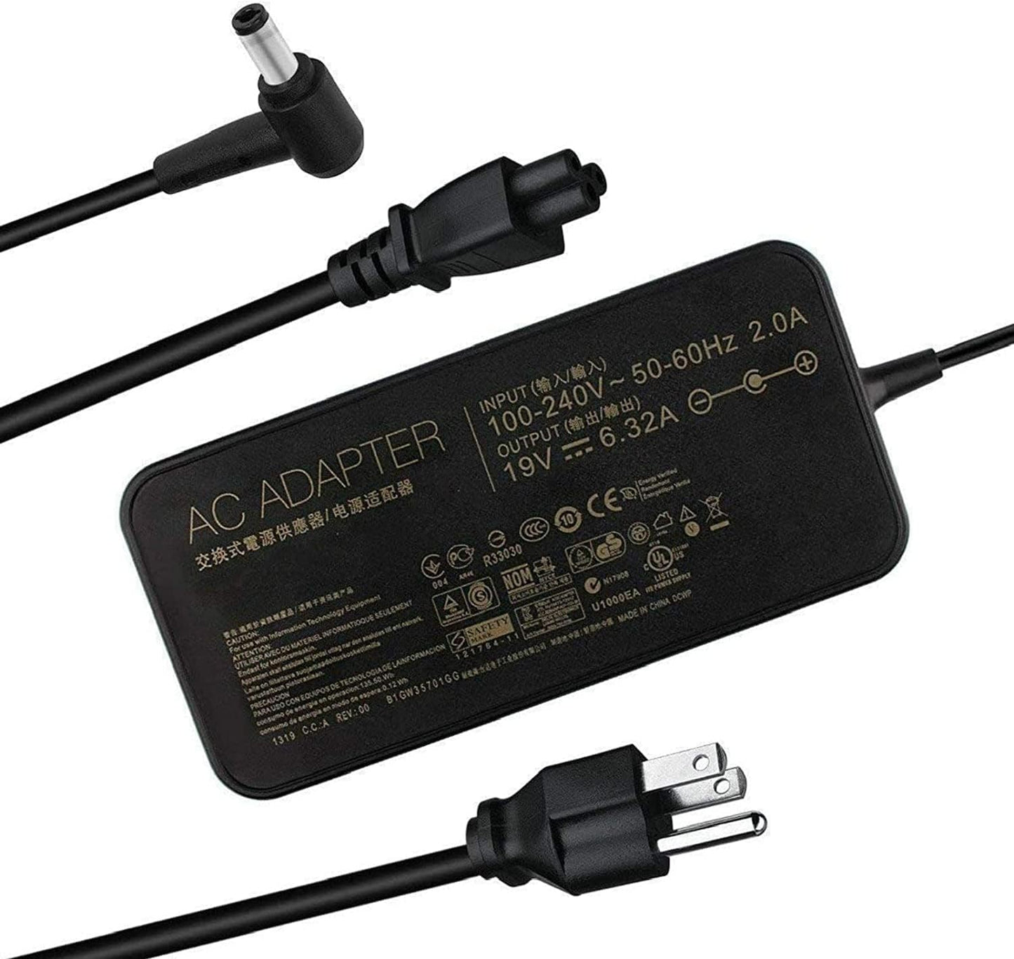 120W Laptop Charger for Asus ROG GL Series and More